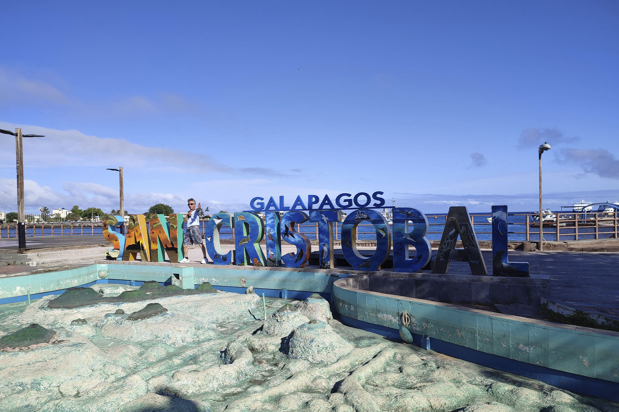 Letrero de San Cristóbal — Galápagos